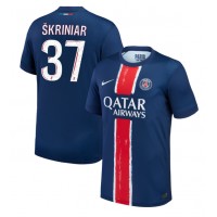 Paris Saint-Germain Milan Skriniar #37 Domáci futbalový dres 2024-25 Krátky Rukáv